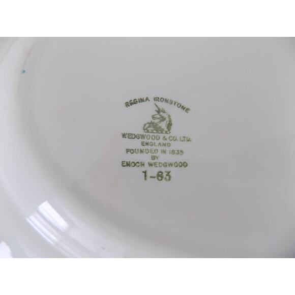 Wedgwood Regina Ironstone oval serving platter diamond pattern - Picture 6 of 7